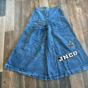 JNCO Classic Blue Denim Skater Pants